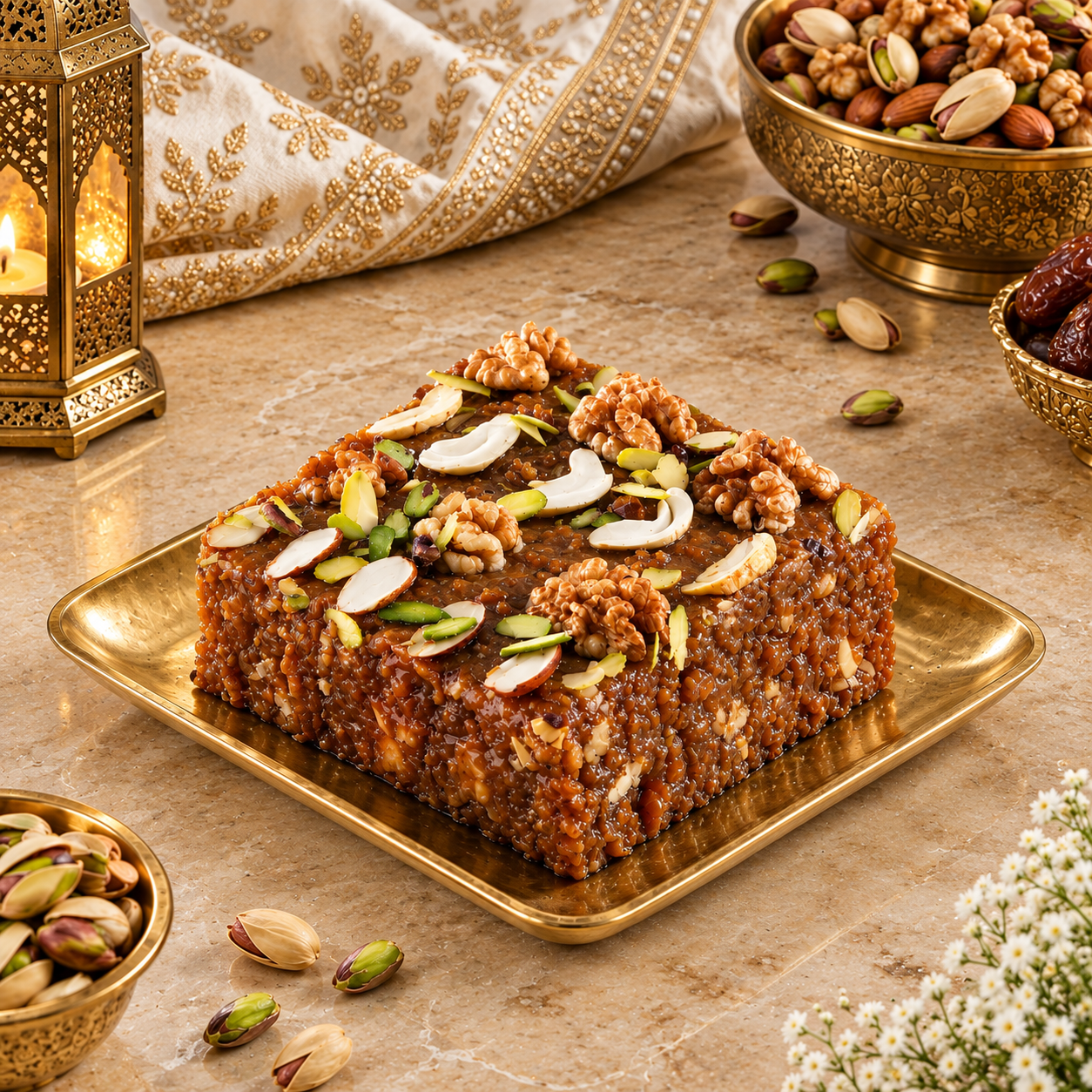 Mix Dry Fruit Sohan Halwa